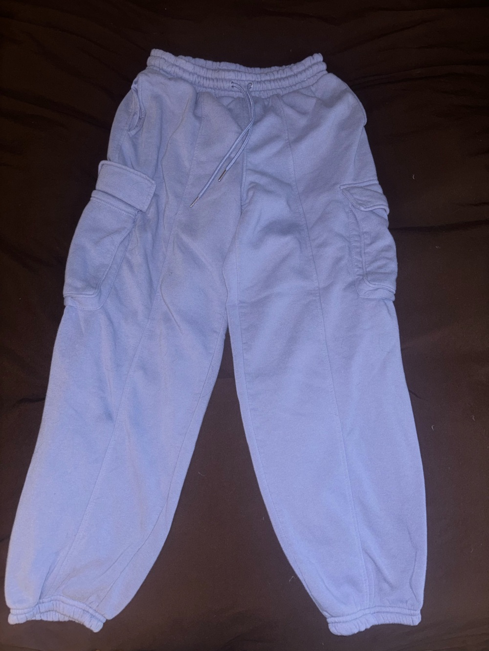 Lilac Jogger Sweatpants - Soft Lavender Bottoms